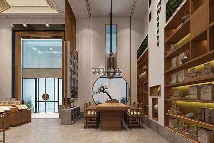 茶葉店裝修適合什么設計風格？