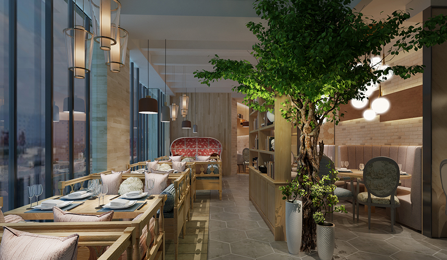 餐廳裝修如何出高檔效果？餐廳裝修效果圖分享